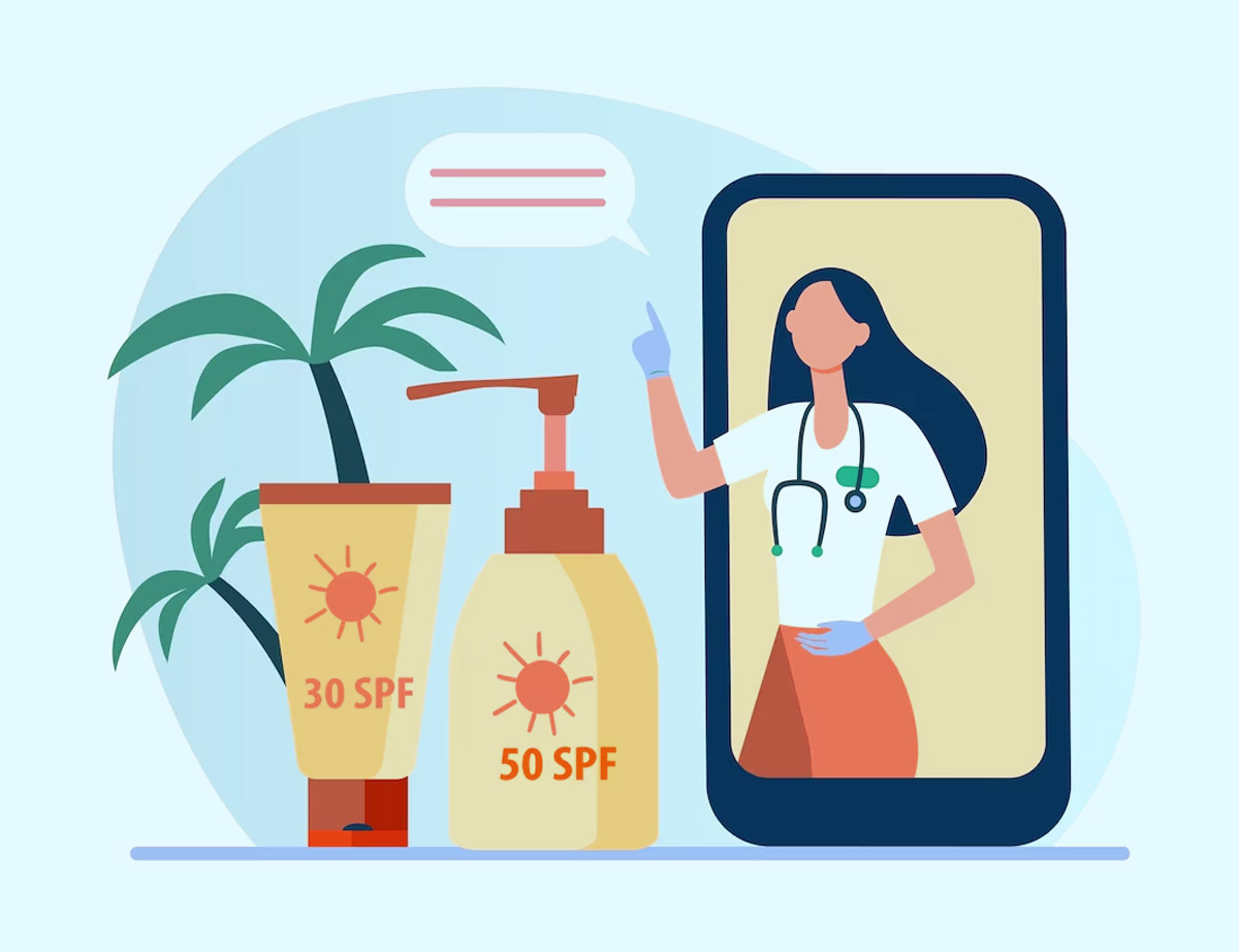 where to apply the sunscreen