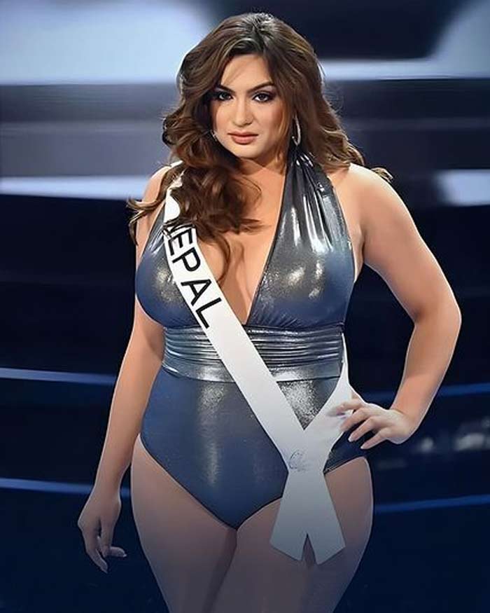 Miss Universe 2023 Plus Size Miss Nepal Gets Crowd Support During Prelims Herzindagi