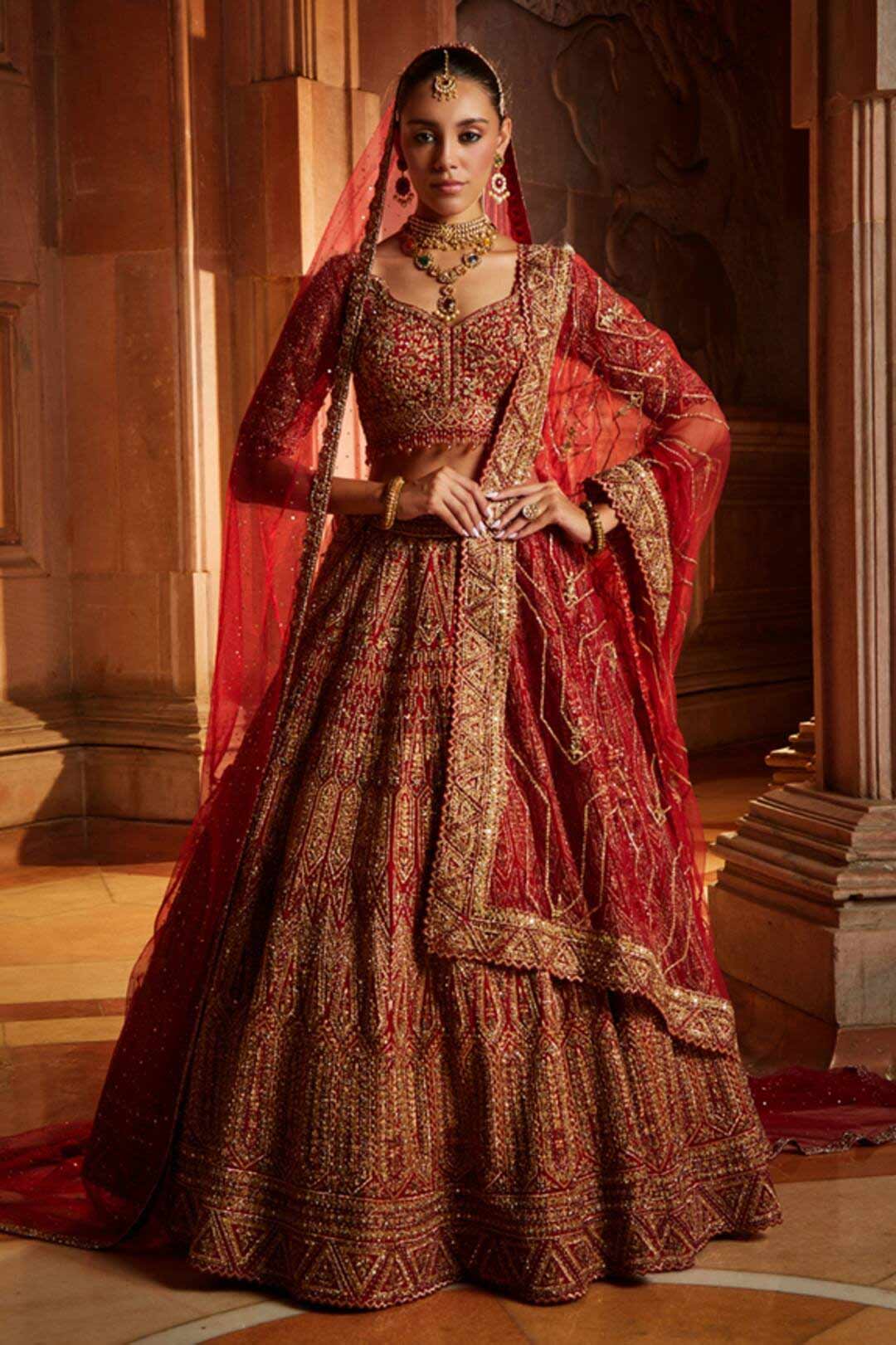 Best Indian Lehenga Choli & Designer Lehenga At Samyakk Online