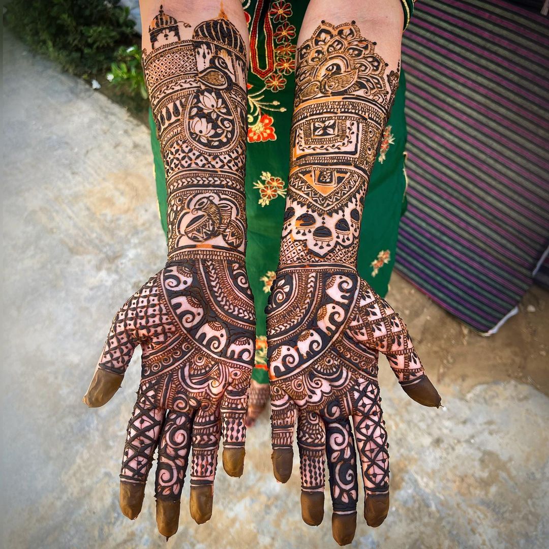 Bridal mehndi designs