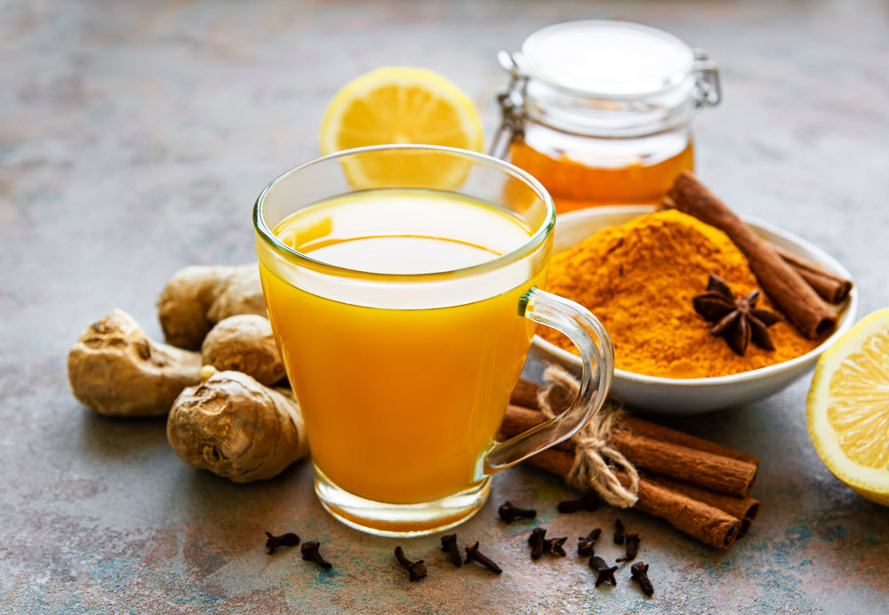 Ginger Turmeric Tea