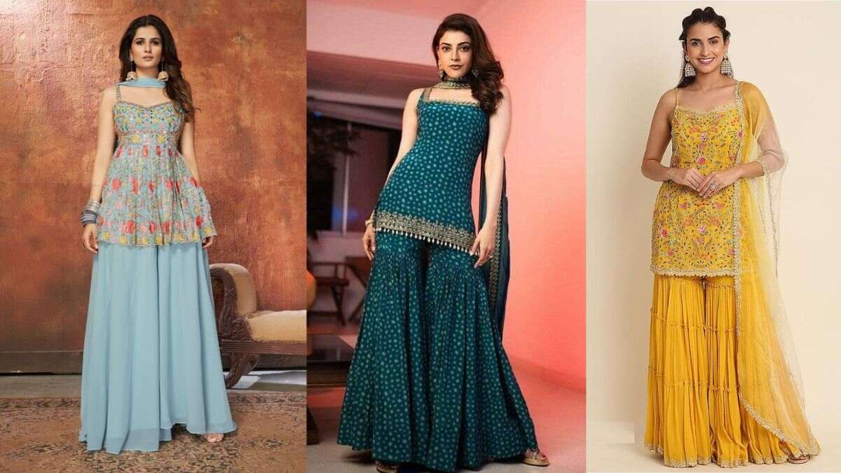 Sharara Suit For Ladies | Punjaban Designer Boutique