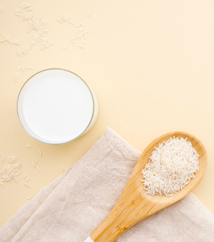 Rice mask for skin care