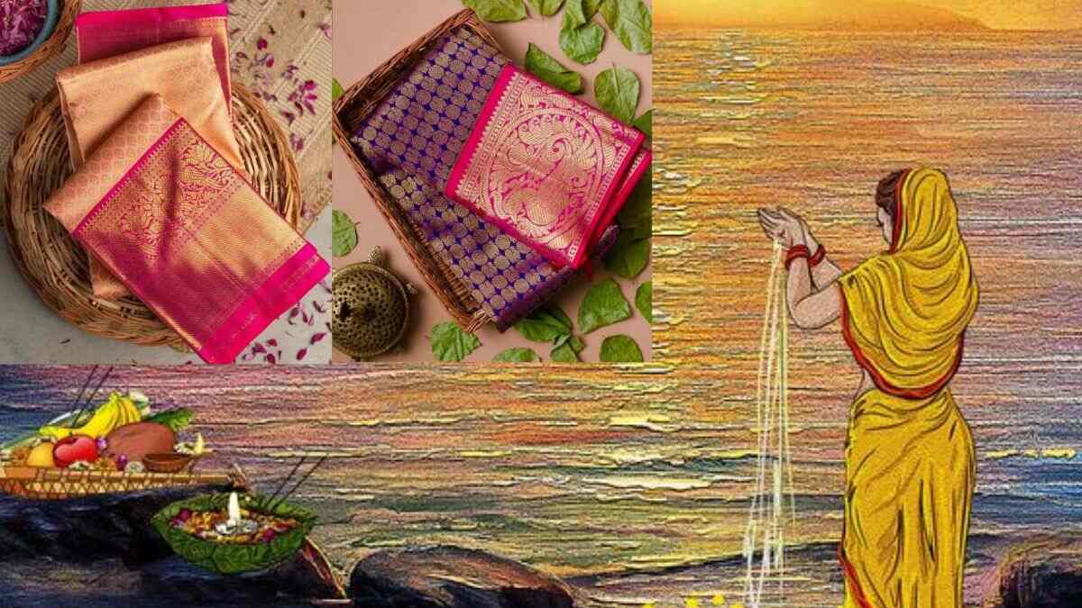 Chhath Puja 2023 Date And Munga Silk Sarees For Women छठ पूजा मूंगा ...