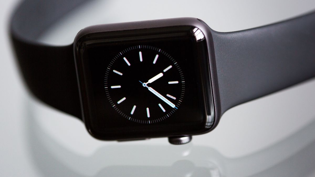 💎💎Brand New Time Track watch black never worn | Black watch, Worn, Leather
