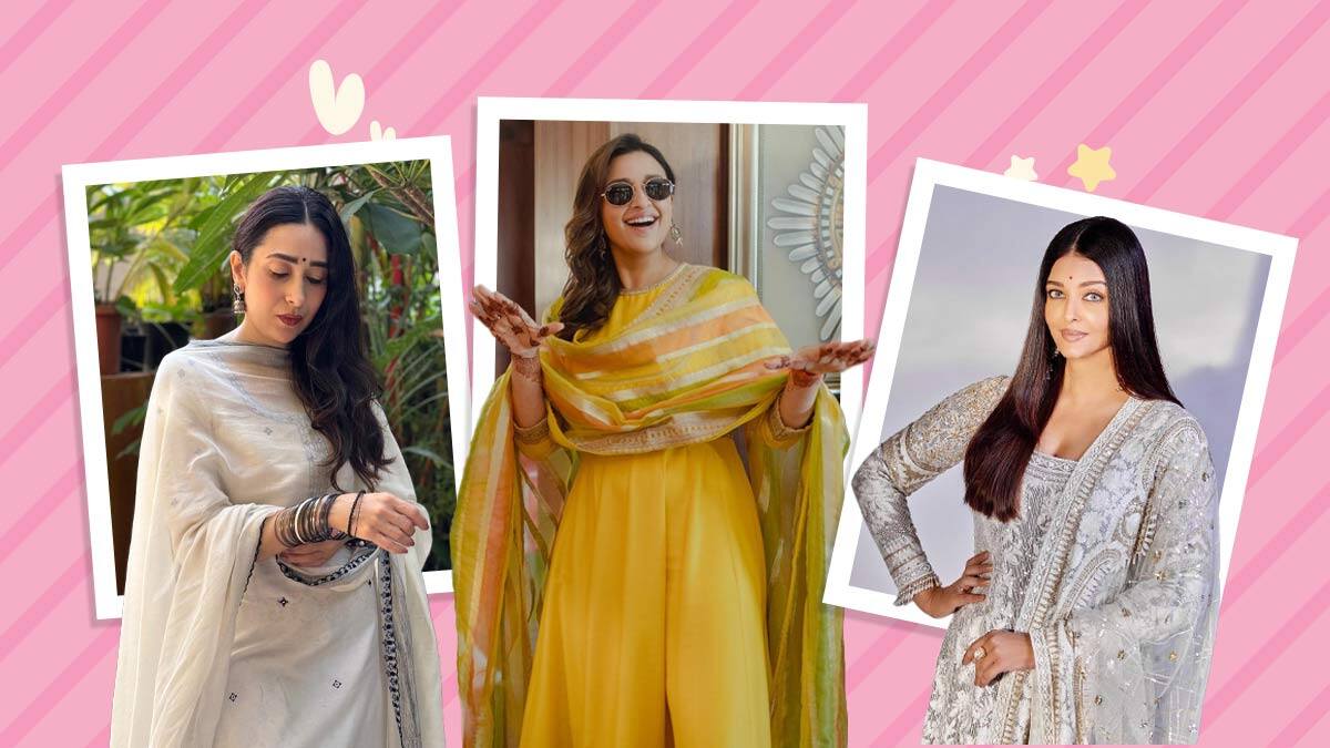 Vega Fashion Mom: Bollywood Celebrities in Designers Anarkali Suits