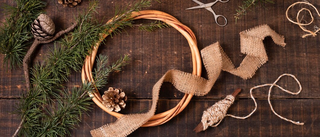 christams decor diy Wood Christmas Card Wreath