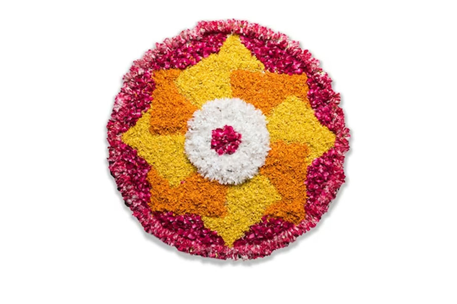 circle rangoli