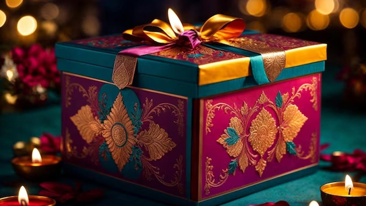 Sparkling Celebrations Diwali Gift Box: Gift/Send Diwali Gifts Online  JVS1265788 |IGP.com