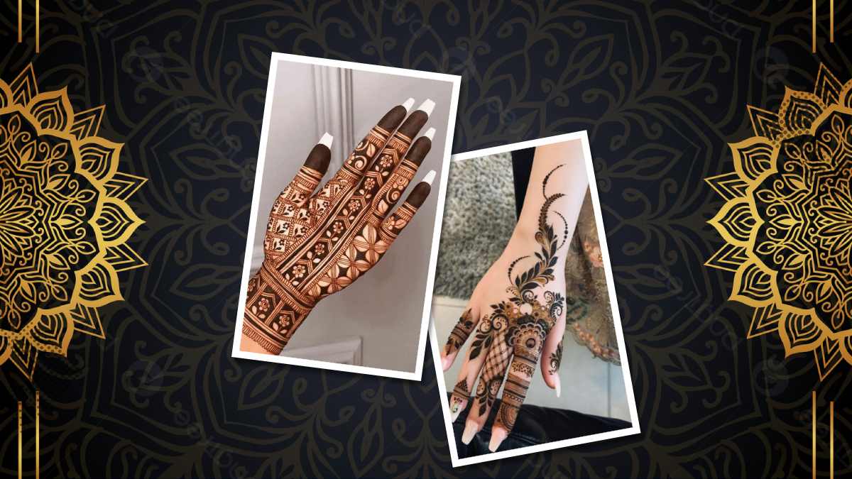 easy arabic mehndi designs for long hands