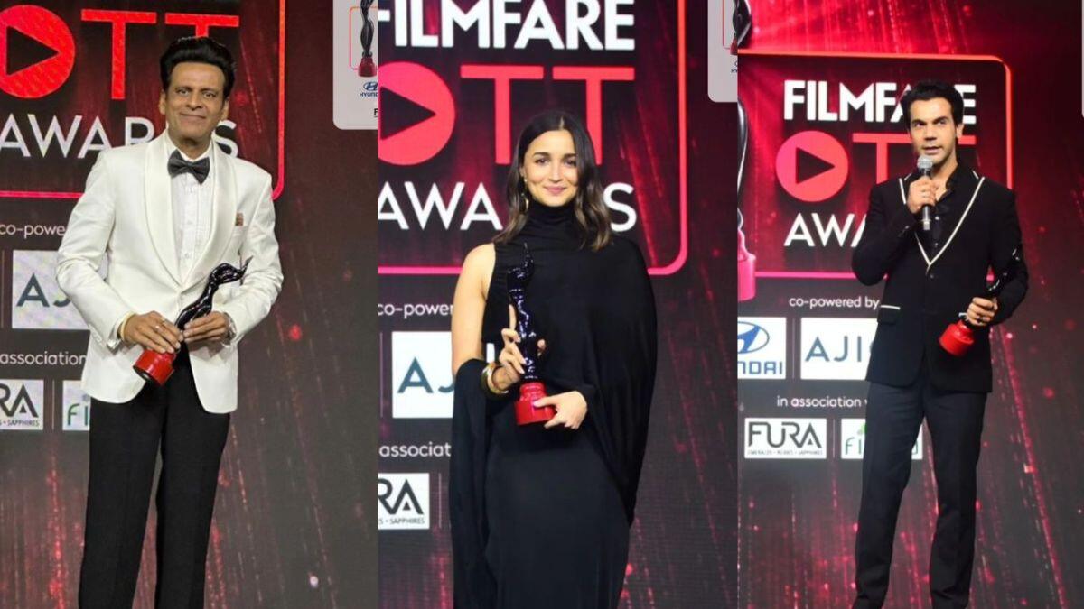 Filmfare OTT Awards 2023, Winners List Alia Bhatt, Rajkummar Rao