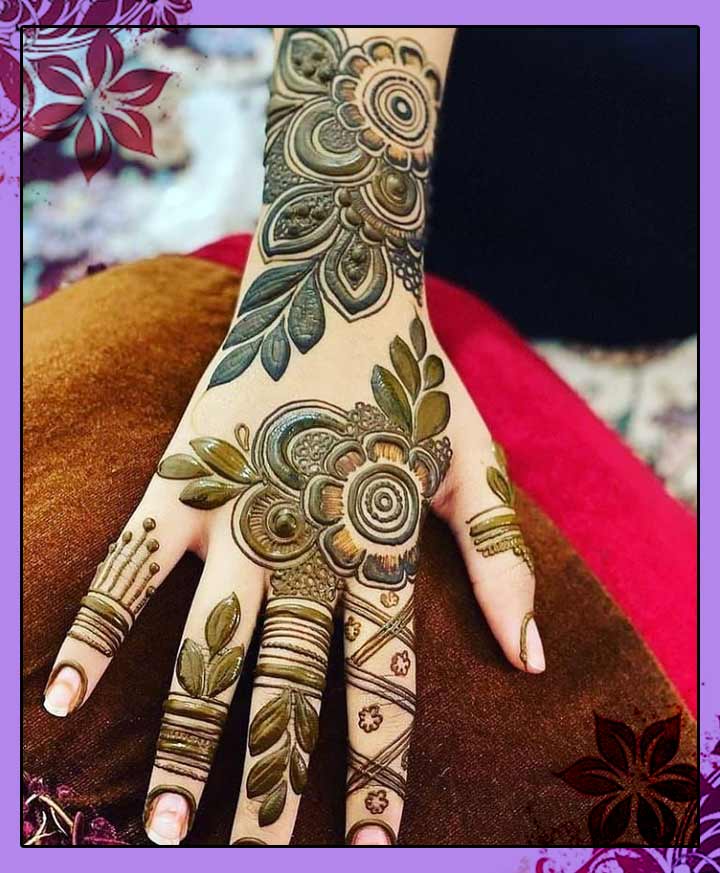 floral mehndi designs ()
