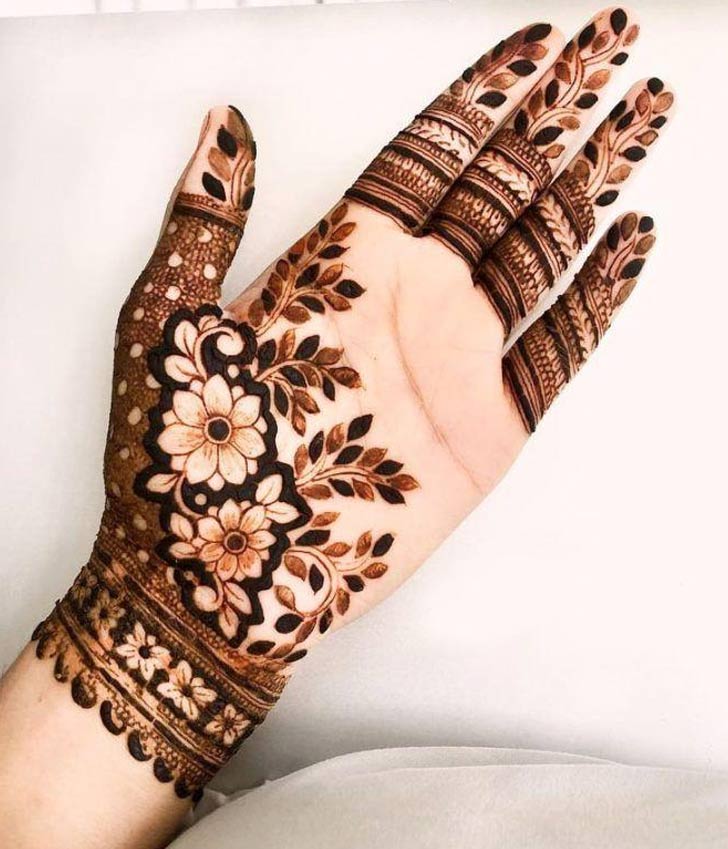 Tulsi Vivah Mehndi Designs