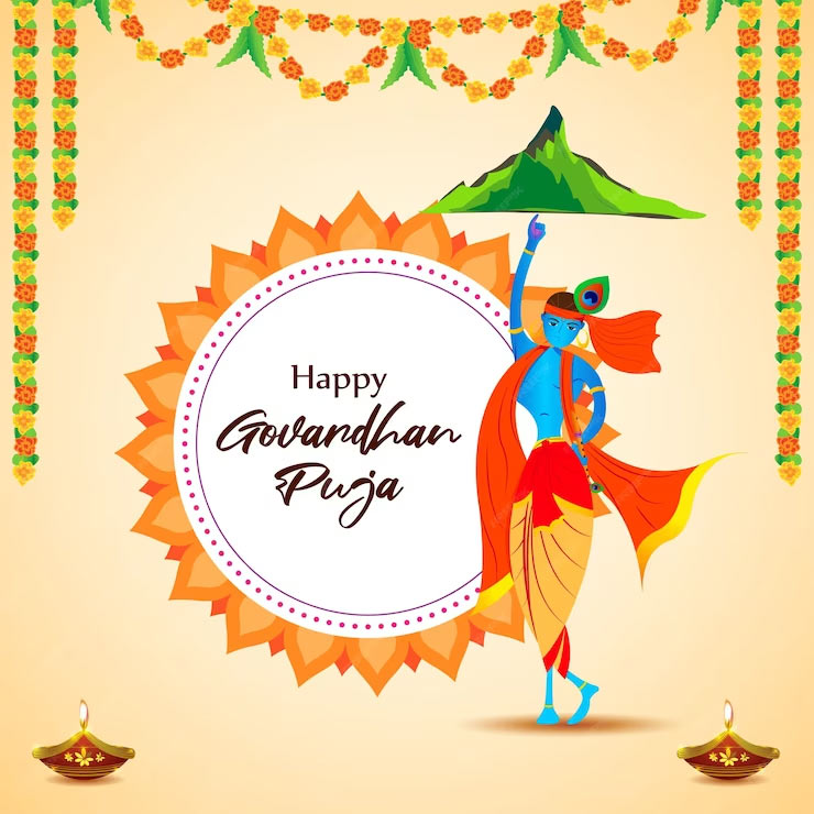 Happy Govardhan Puja Wishes 2023: Instagram Captions, Quotes, Messages ...