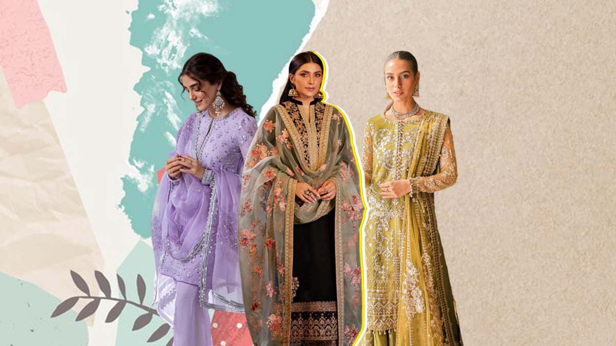 Buy Salwar Suits - Designer Pakistani Sharara Suits Online for Women |  EthnicPlus