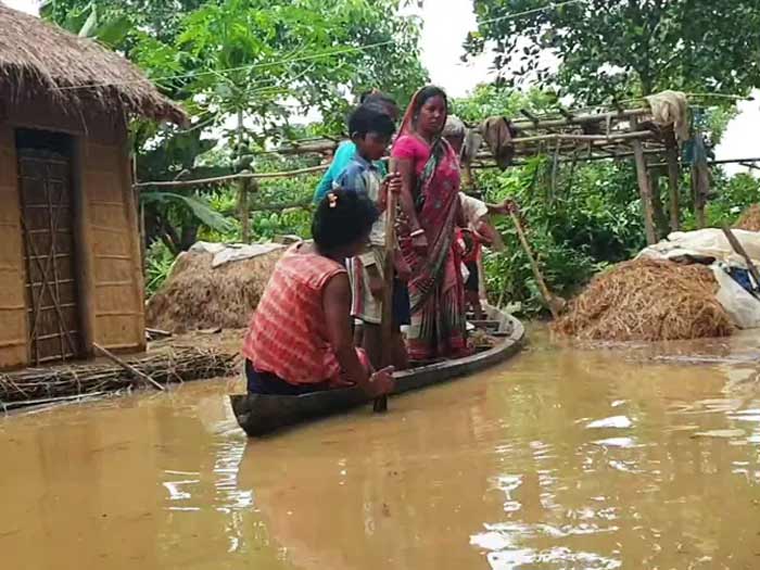 india assam  village where only one family lives