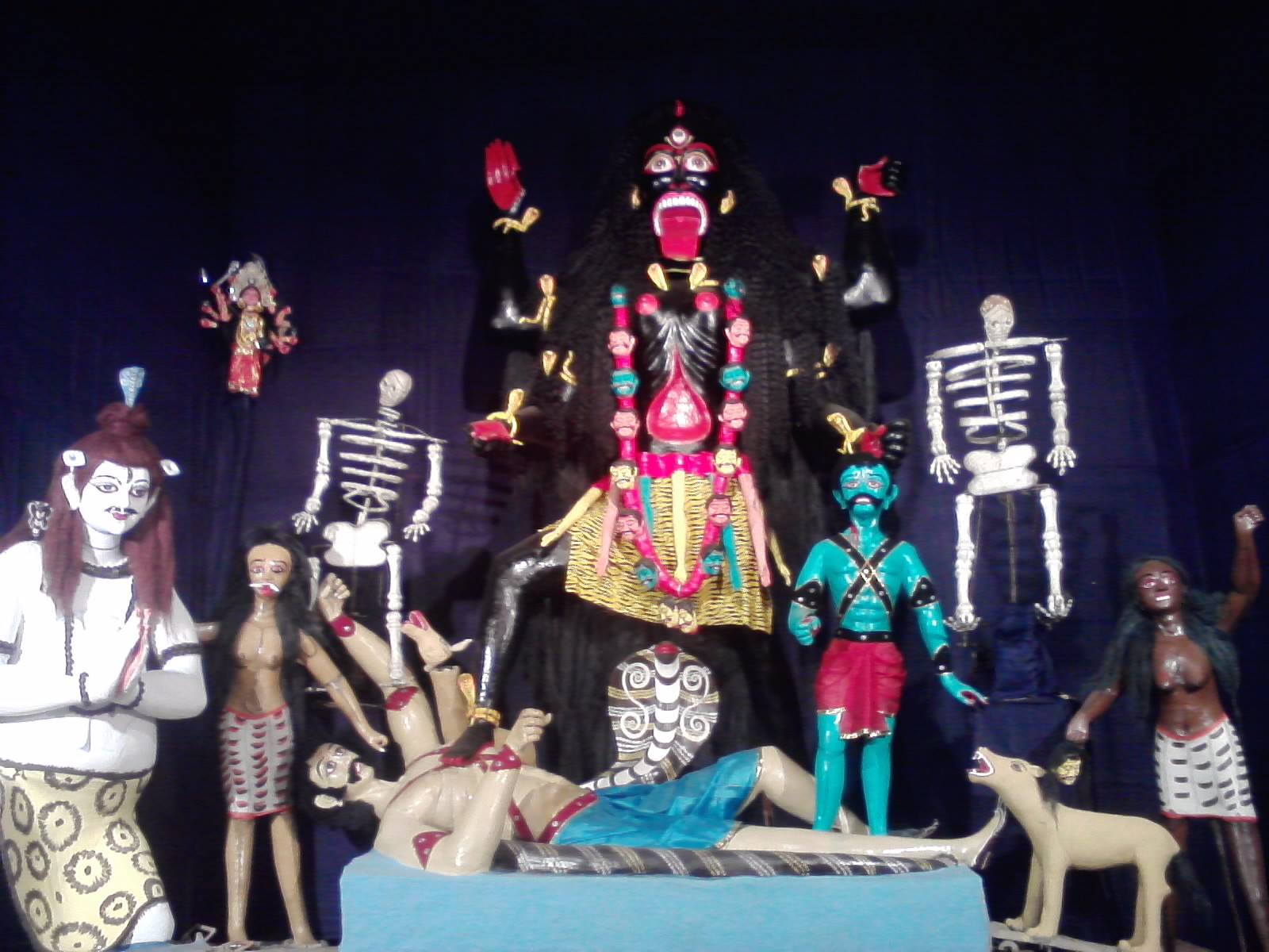 kali puja pandal abs sporting