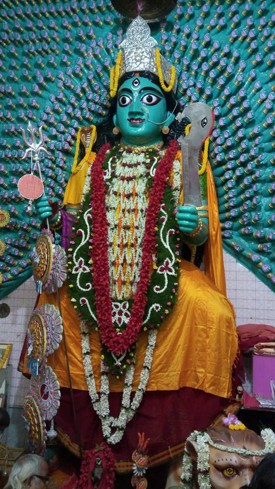 kali puja pandal hazar hath