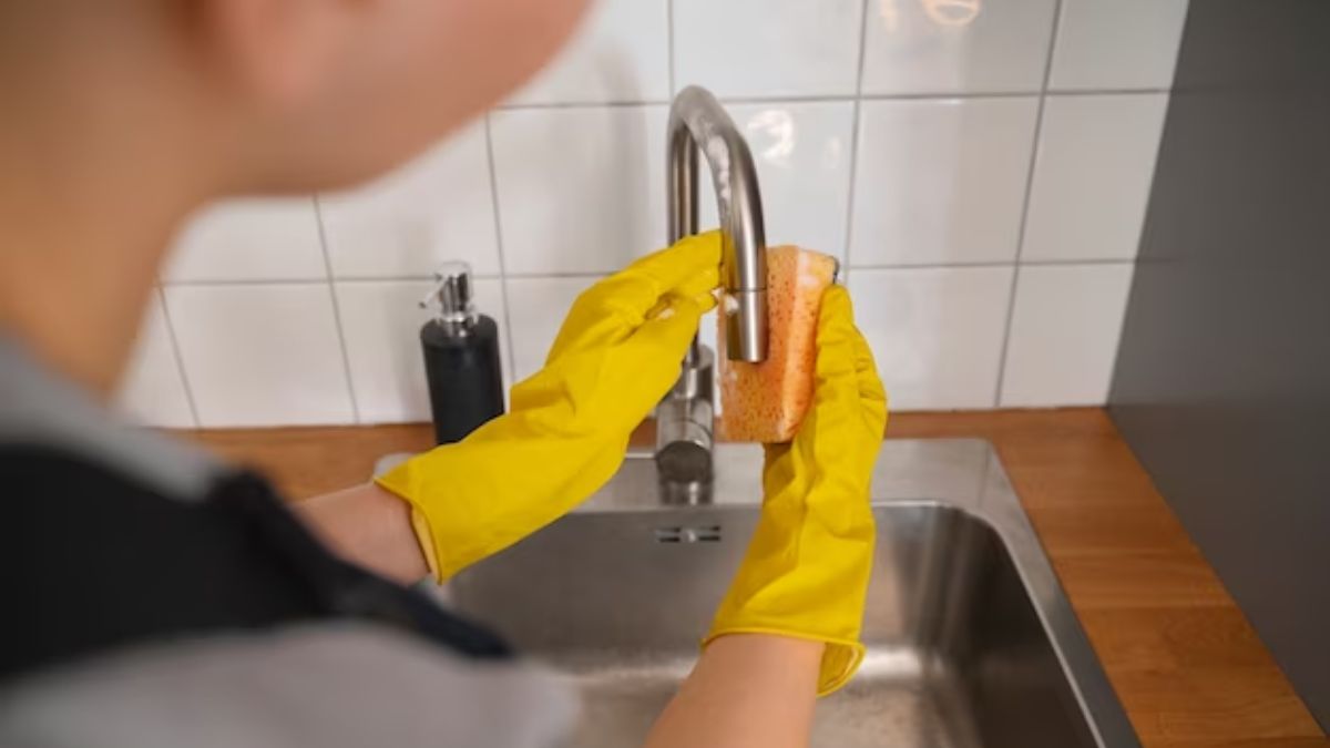 kitchen sink cleaning hacks
