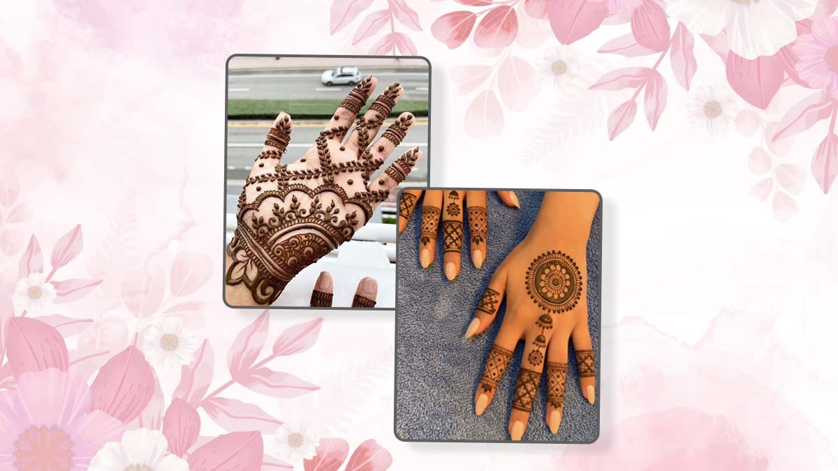 New goll tikki mehndi 😍😍 | Mehndi designs for fingers, Latest mehndi  designs, Mehndi designs for hands