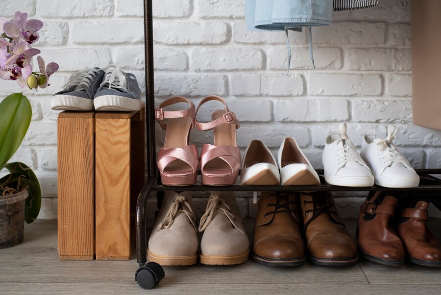 organise closet shoe organiser