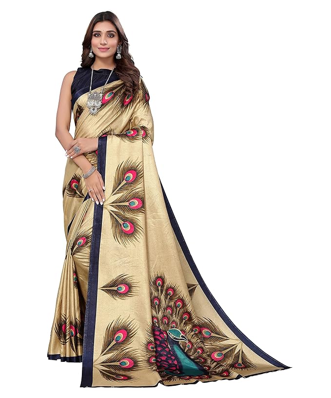 peacock saree