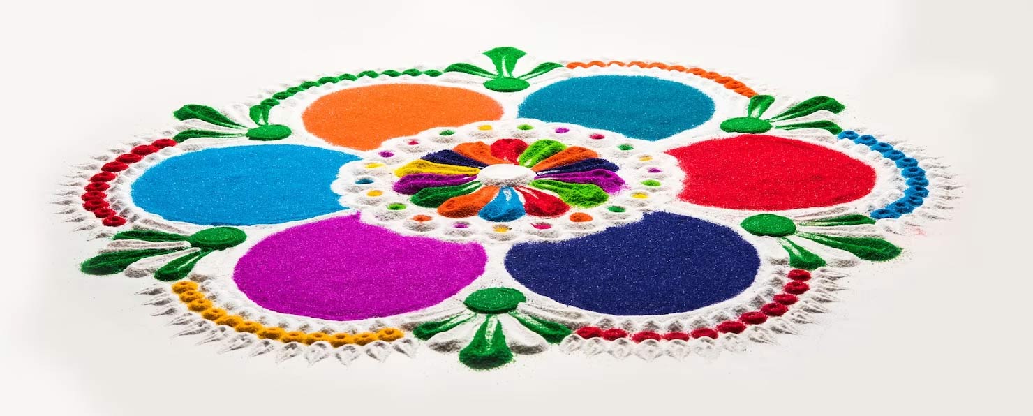 significance of rangoli in diwali