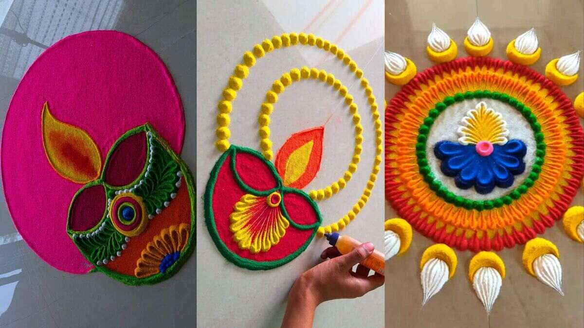 thali rangoli design