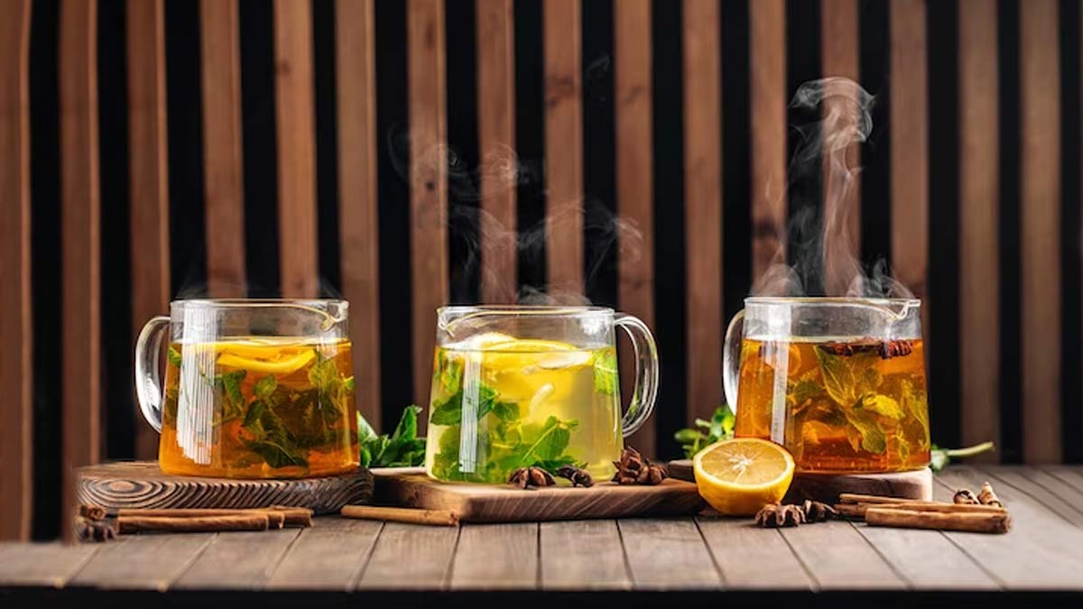 tulsi ginger turmeric kadha for cold in winter season