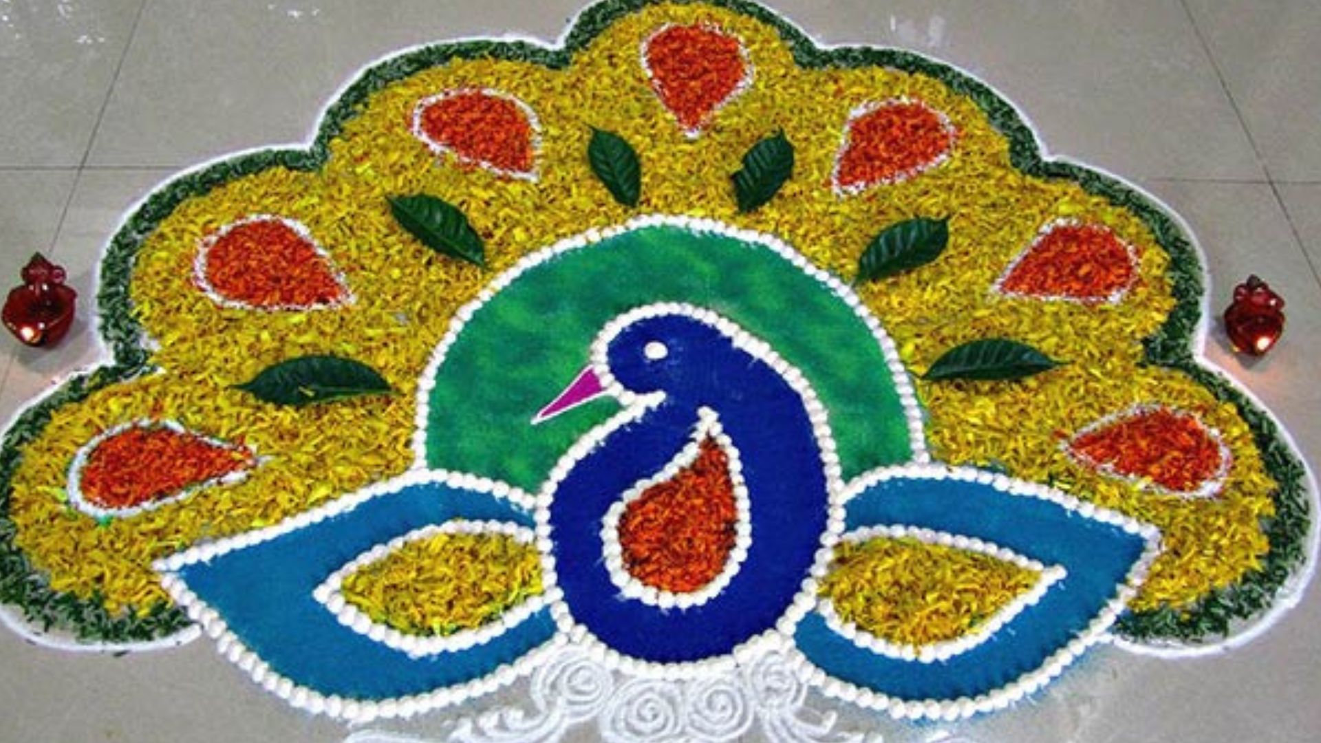 unique rangoli design