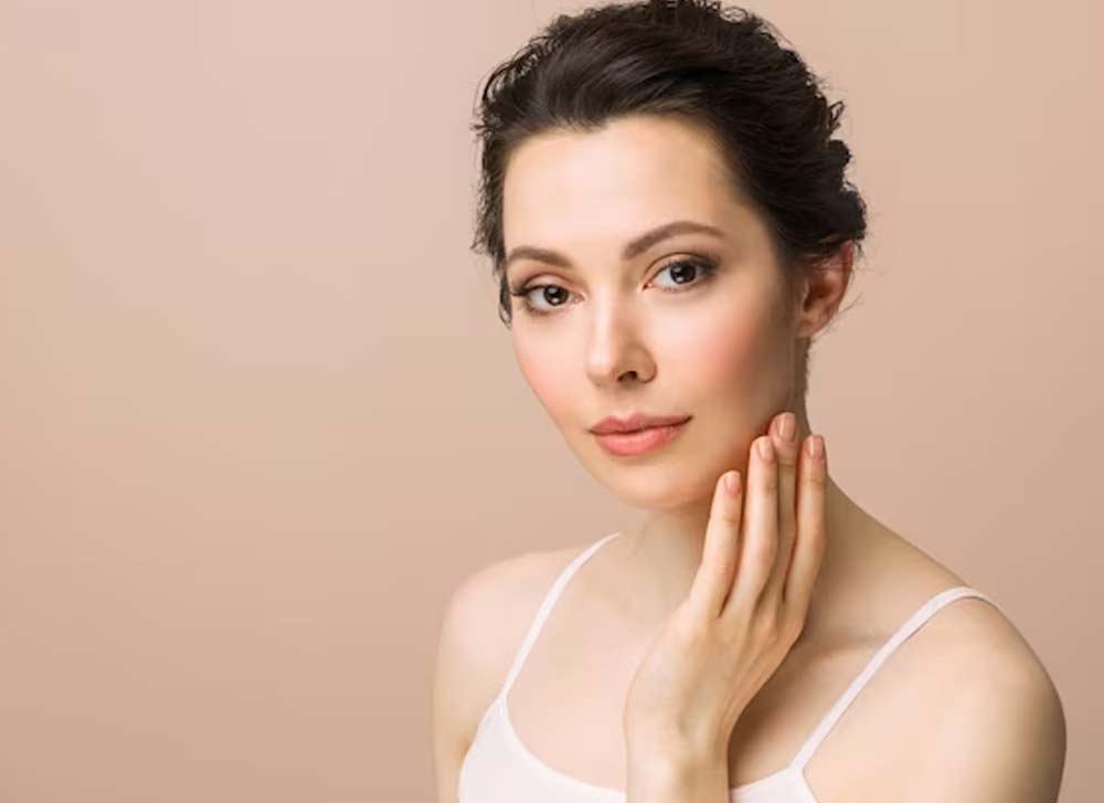 Glowing skin care for raw milk