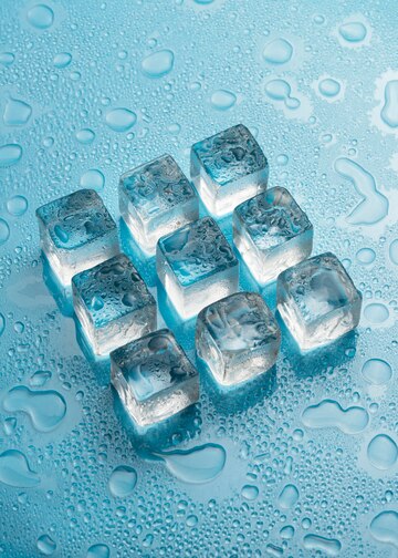 Ice For skin