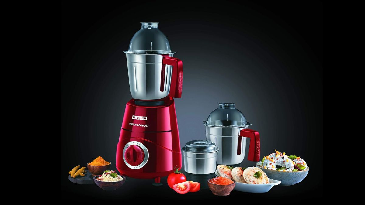 Usha Juicer Mixer Grinder: मिल्क शेक हो बनाना या मसाला करना हो तैयार, उषा मिक्सर ग्राइंडर में सब होगा झटपट