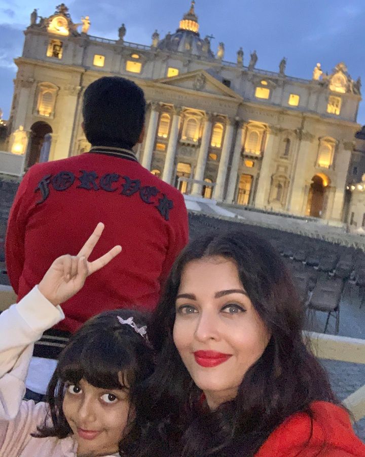 aishwarya rai vacations