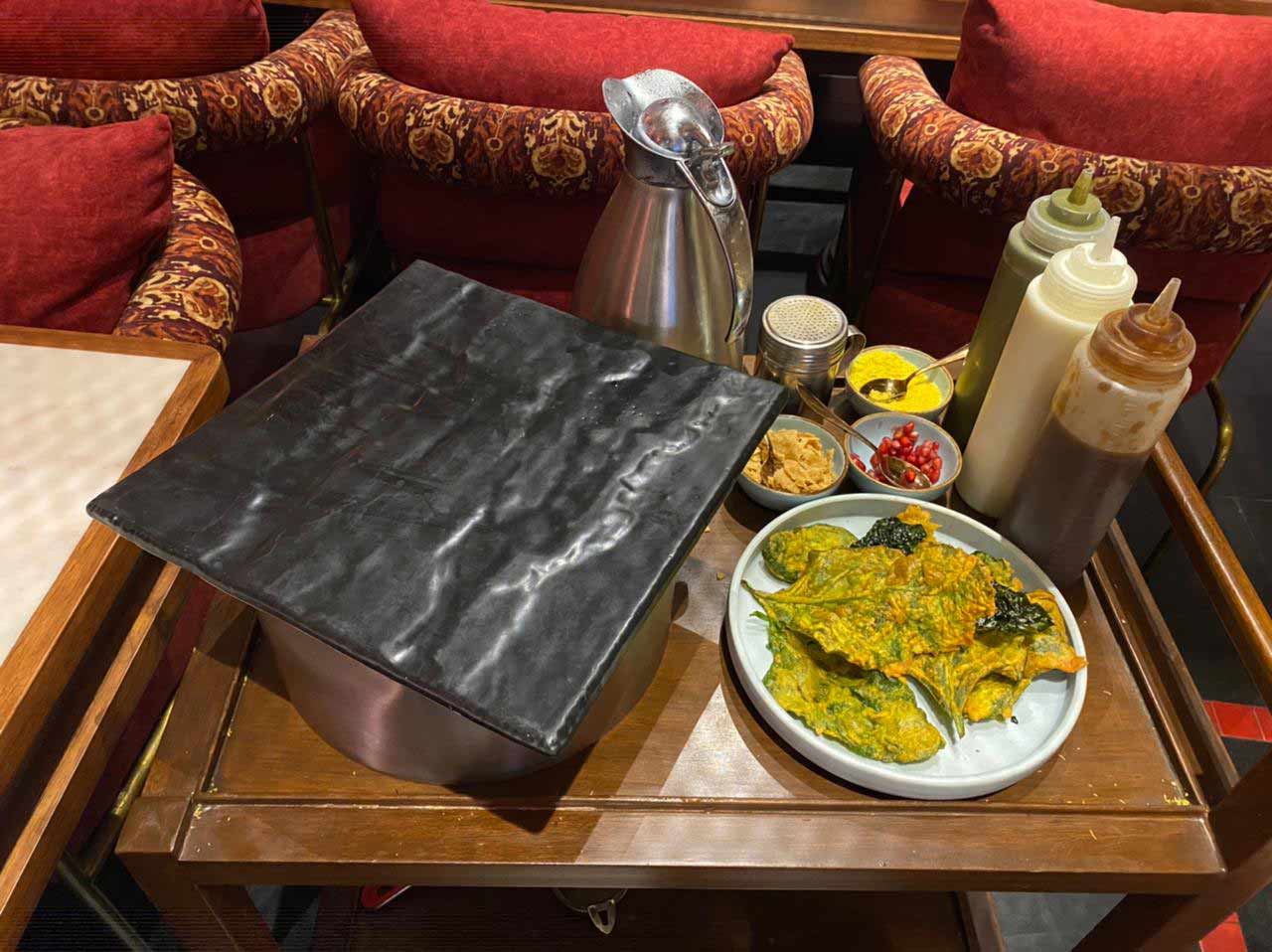 anardana palak patta chaat