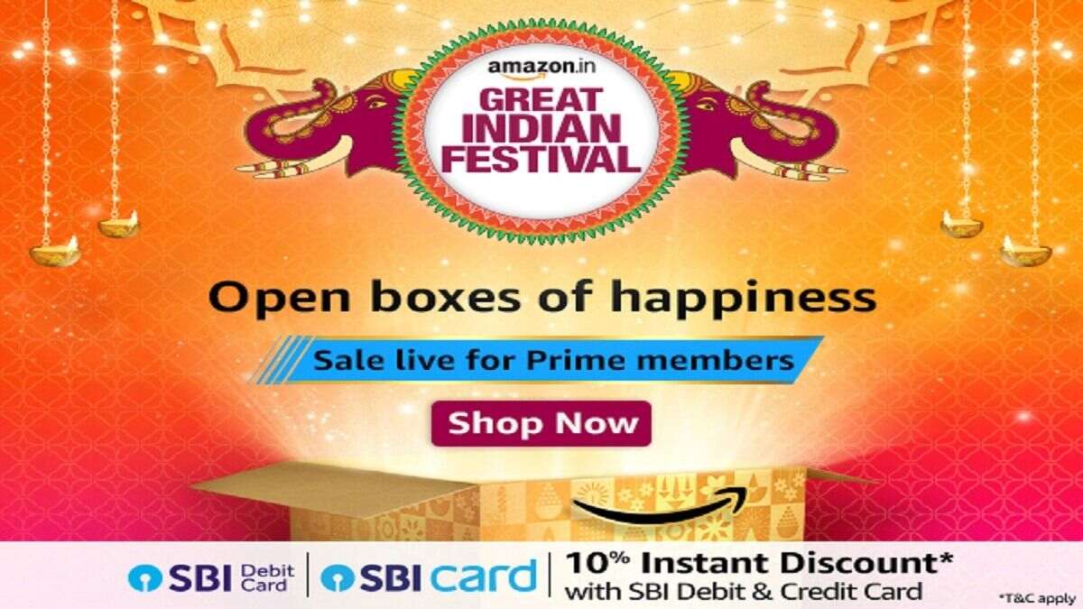 Amazon Great Indian Festival 2023 Now Live For Prime Members: Unfold ...