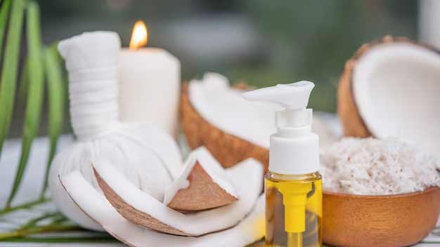 coconut oil for dry skin