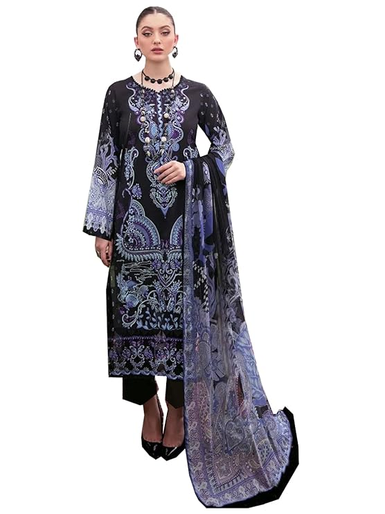 dark colour pakistani suit