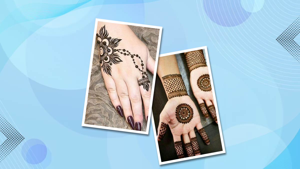 5-Minute Quick Finger Mehndi Designs For Eid 2020: Simple Arabic Henna  Patterns to Make Eid al-Fitr 2020 Beautiful (Watch Video Tutorials) | 🙏🏻  LatestLY