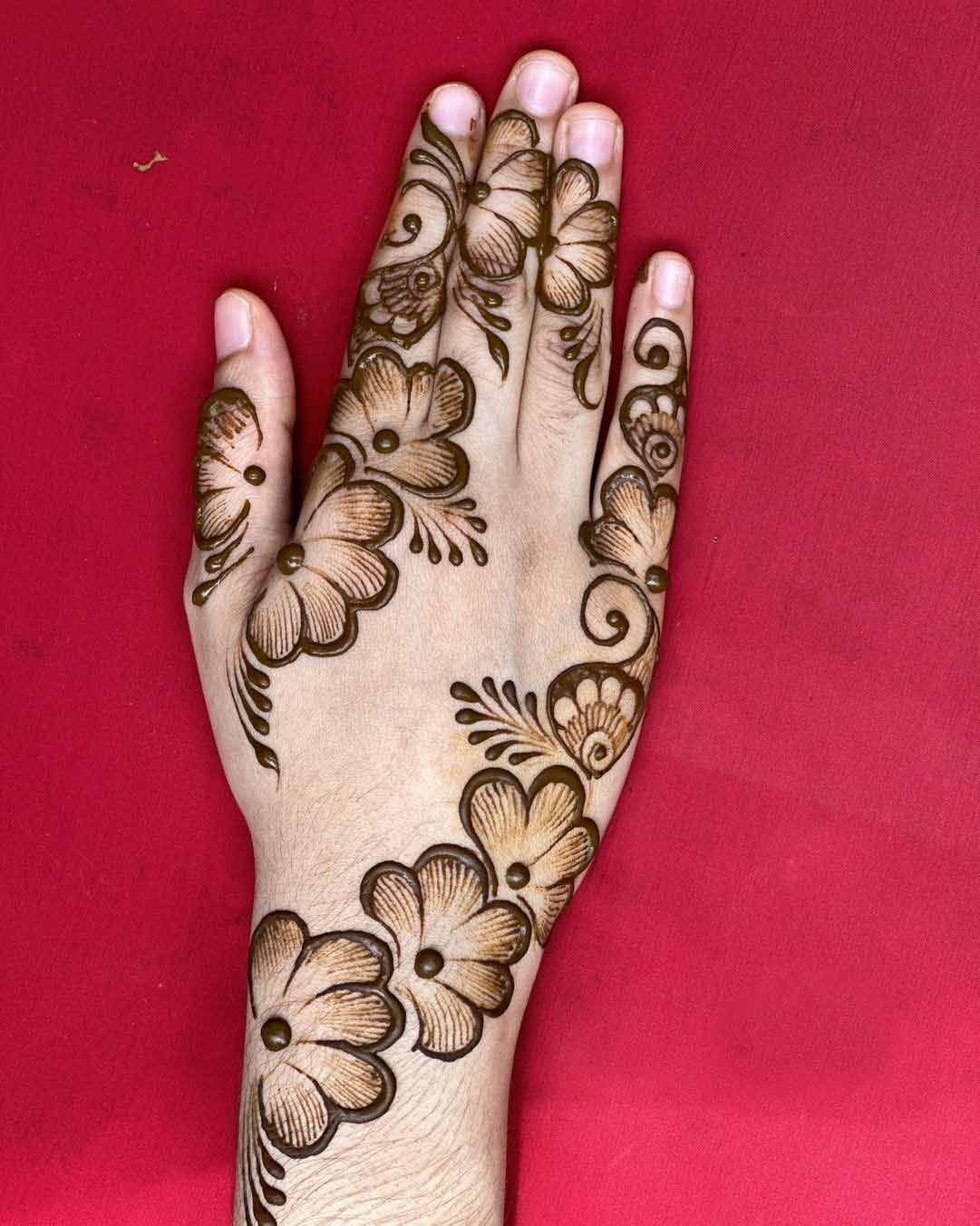 floral mehndi designs ()