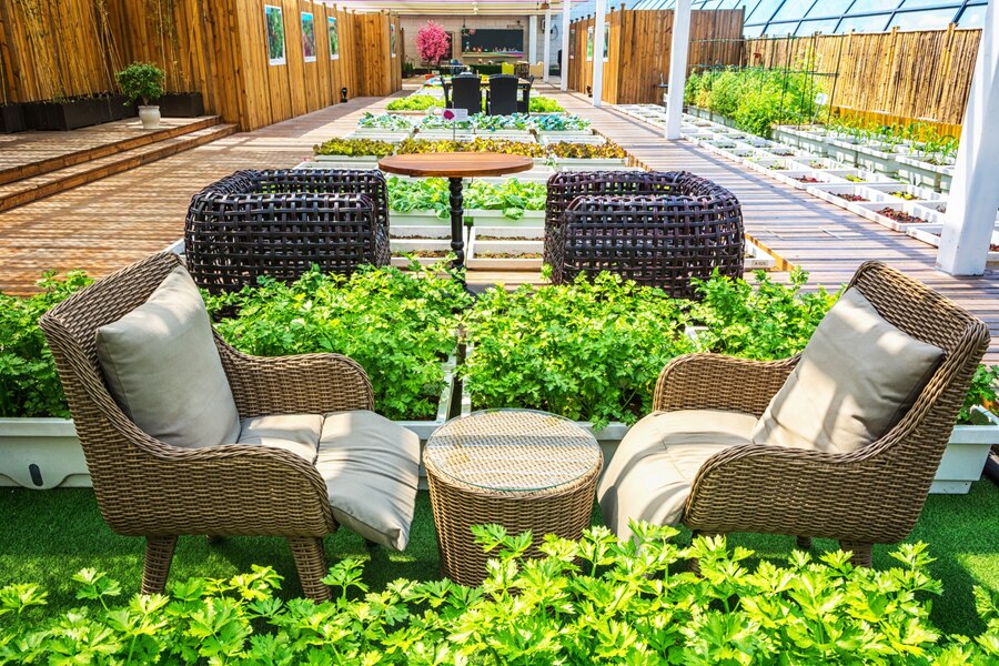 garden decor seating