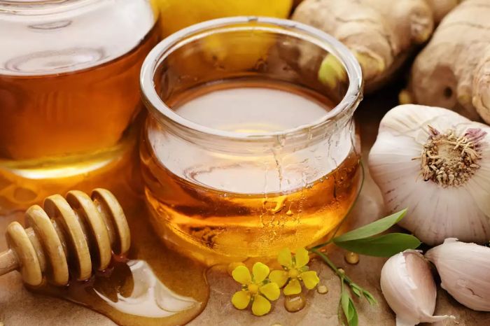 garlic honey to lower cholesterol