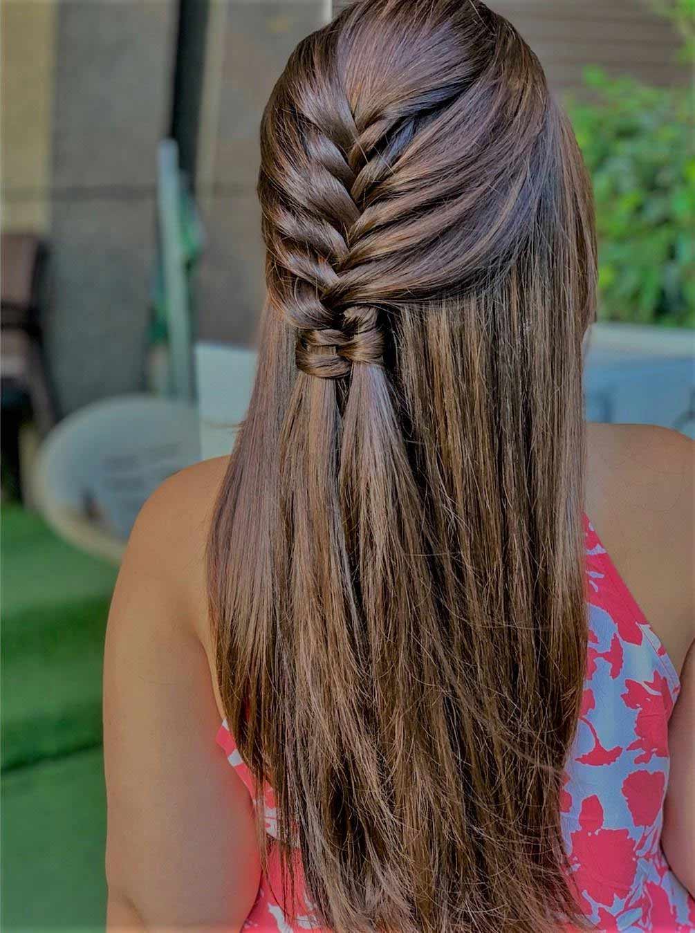 half french braid