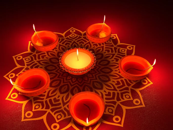 how many diya for diwali