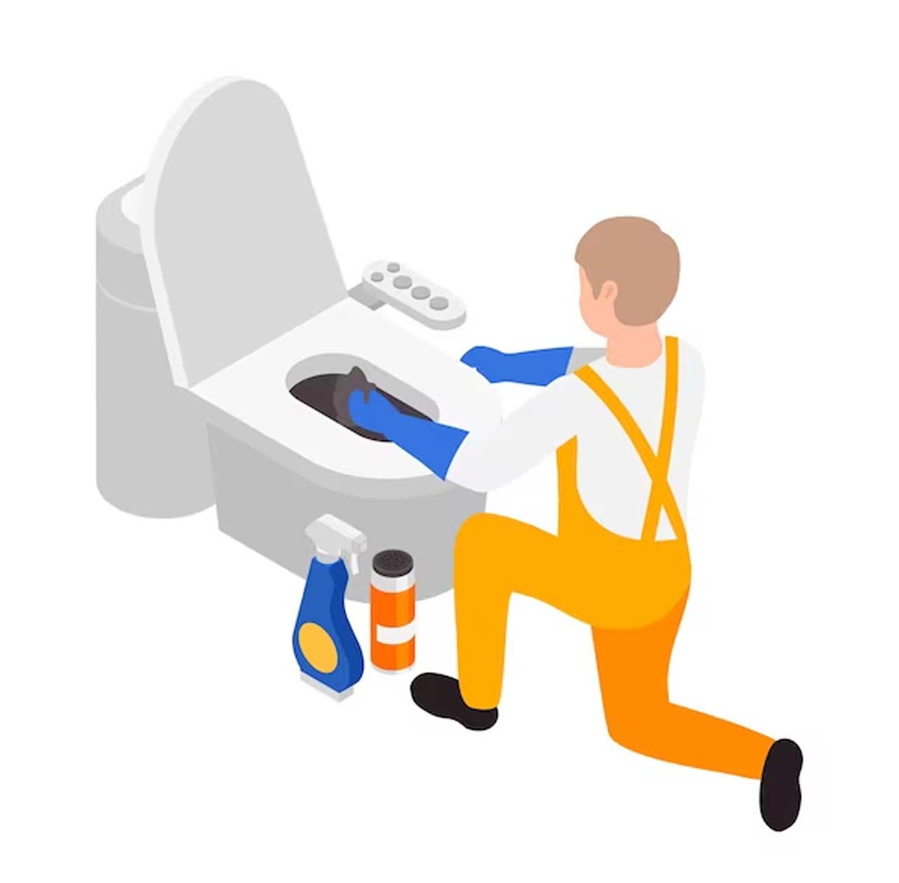 how to clean indian toilet