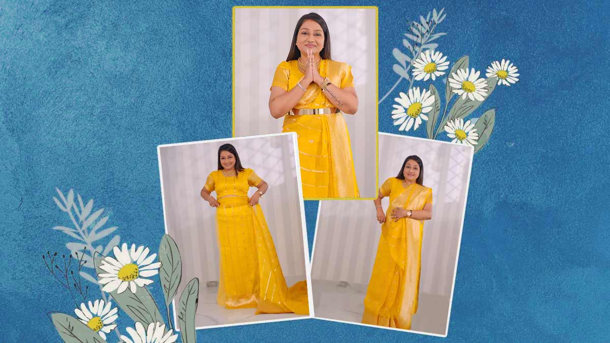 Dolly Jain - Bengali style of draping ...what fun to drape this gorgeous  @nusratchirps for Anand bazaar patrika.... She is wearing a Banarasi saree  from @vishwa_pinkisinha HMU.... @makeupartist_prasenjit Styling by my  favourite @