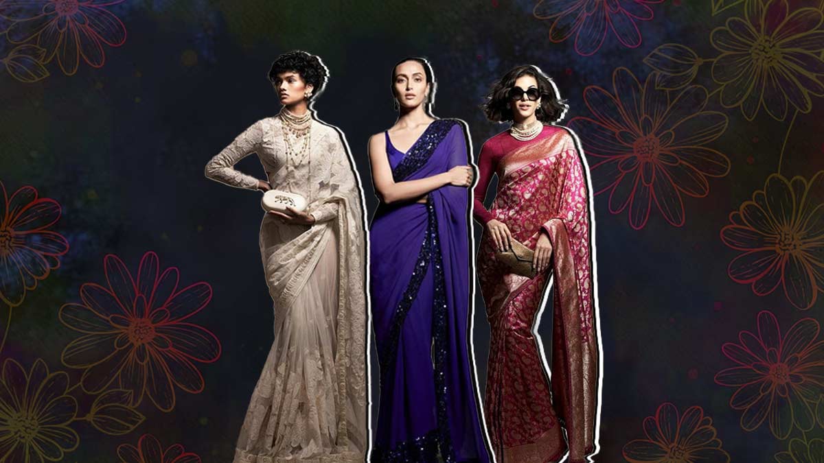 Actresses redefine saree fashion with trendsetting flair! - The Live Nagpur