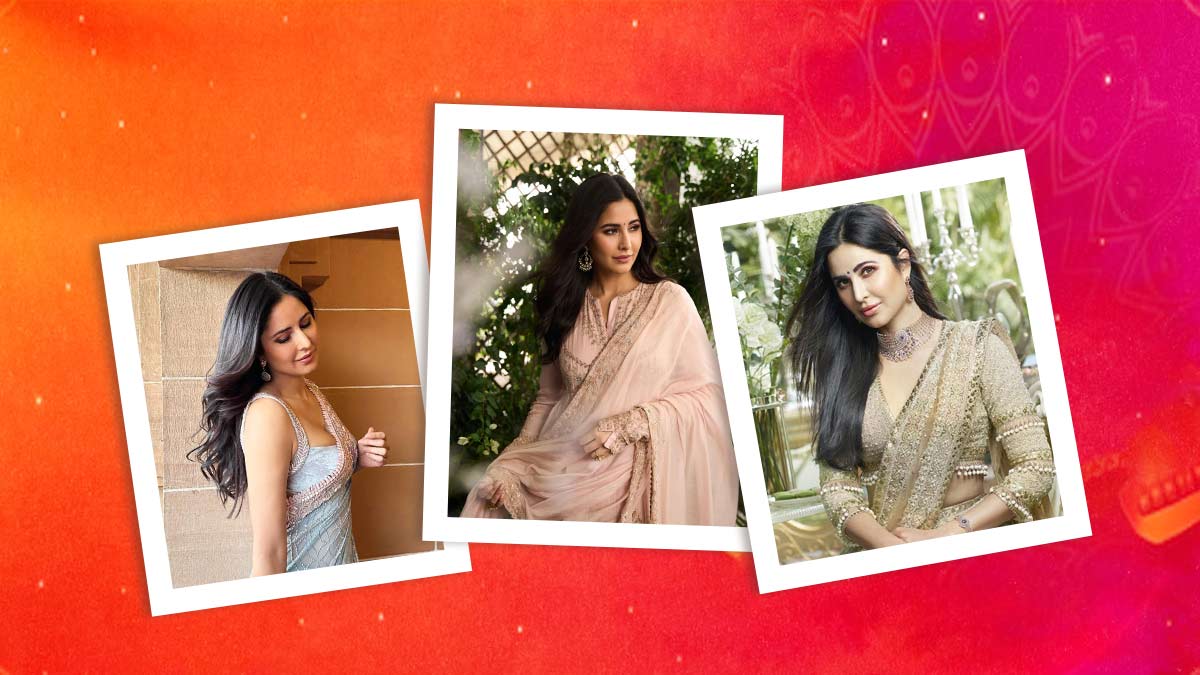 Festive Fashion: Stepping Into Diwali With Katrina Kaif's Ethnic Wear ...