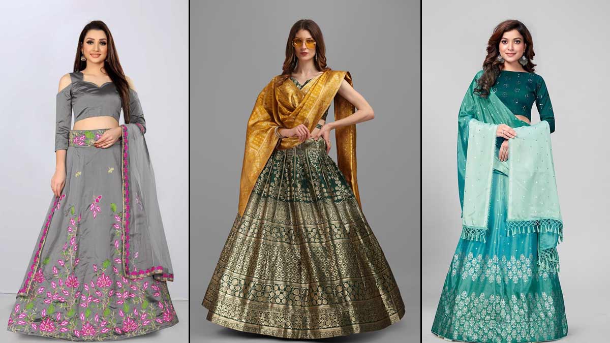 Navratri Fashion: Shop For Lehengas Under Rs 1500 From Myntra And Ajio