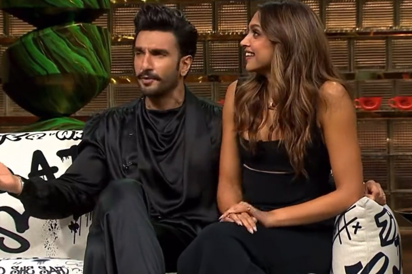 Koffee With Karan 8 Deepika Ranveer First Guests On The Koffee Couch Steal Hearts With Their 